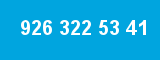926 322 53 41